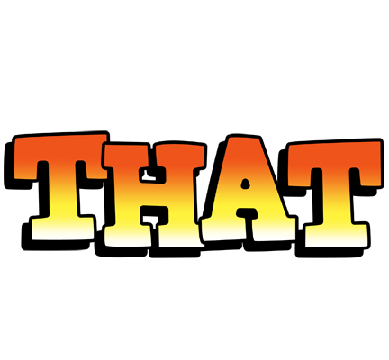 That sunset logo