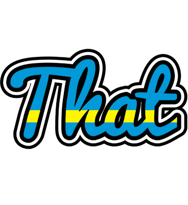 That sweden logo