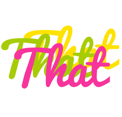 That sweets logo