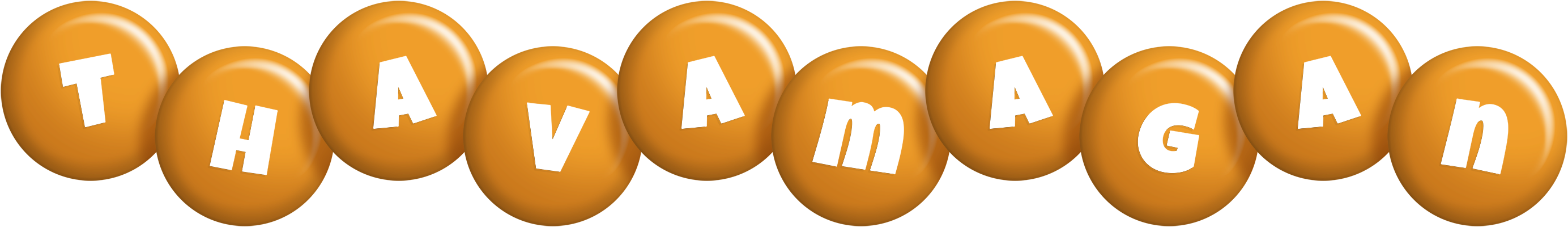 Thavamagan candy-orange logo