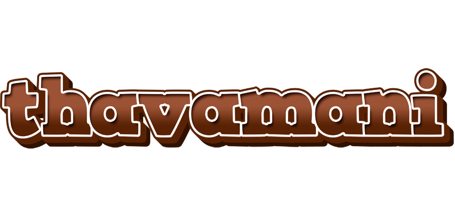 Thavamani brownie logo