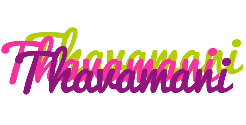 Thavamani flowers logo