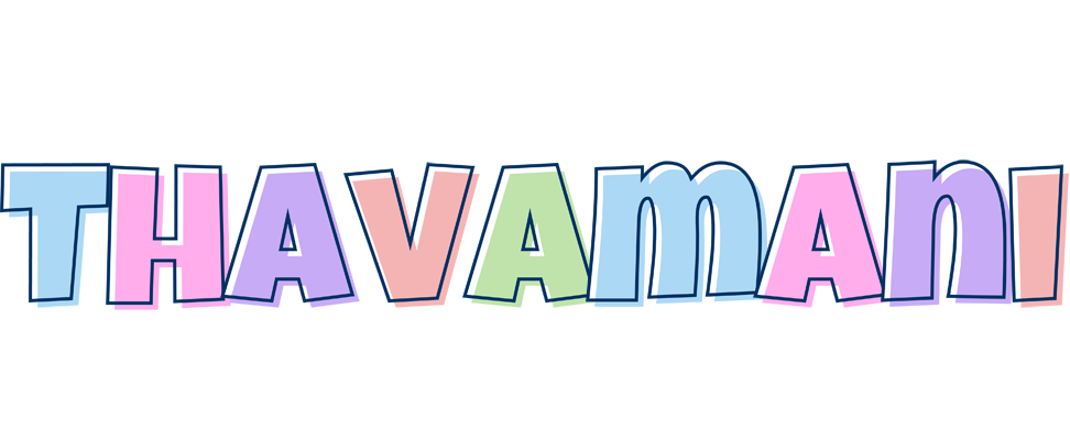 Thavamani pastel logo