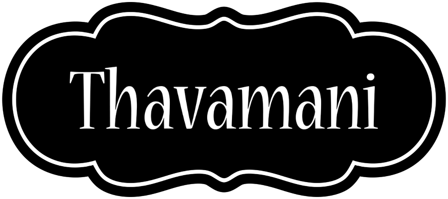 Thavamani welcome logo