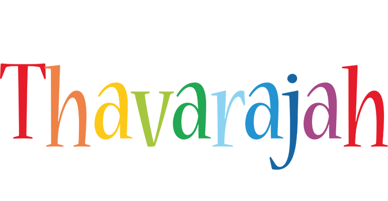 Thavarajah birthday logo