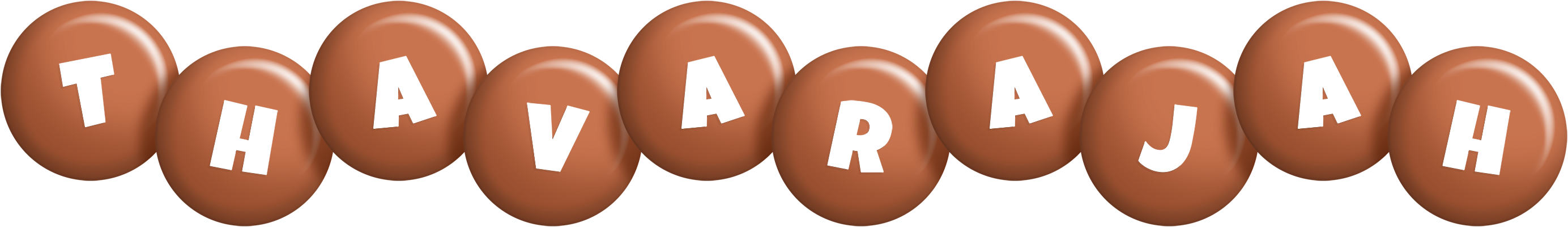 Thavarajah candy-brown logo