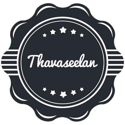 Thavaseelan badge logo