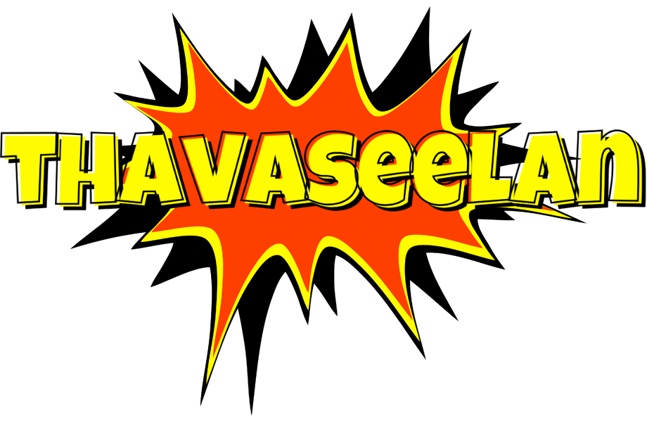 Thavaseelan bazinga logo
