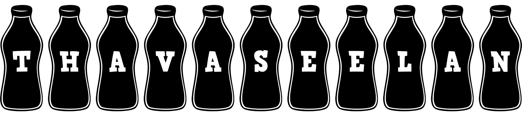 Thavaseelan bottle logo