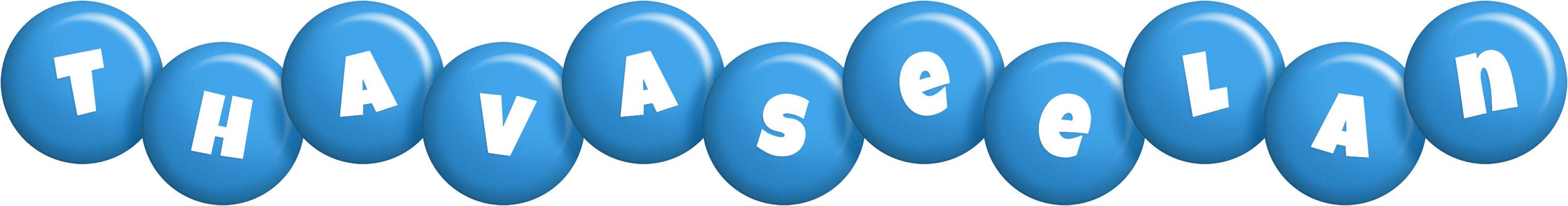 Thavaseelan candy-blue logo