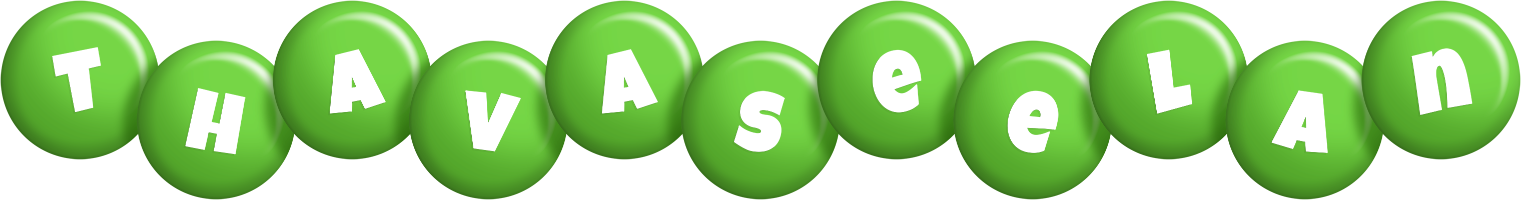 Thavaseelan candy-green logo