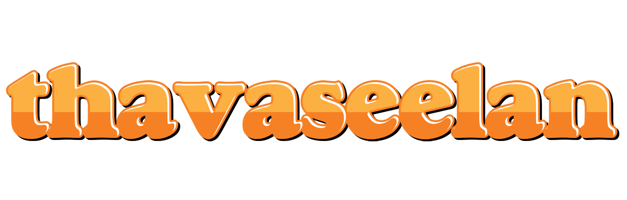 Thavaseelan orange logo