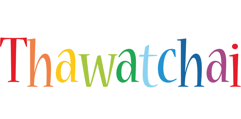Thawatchai birthday logo