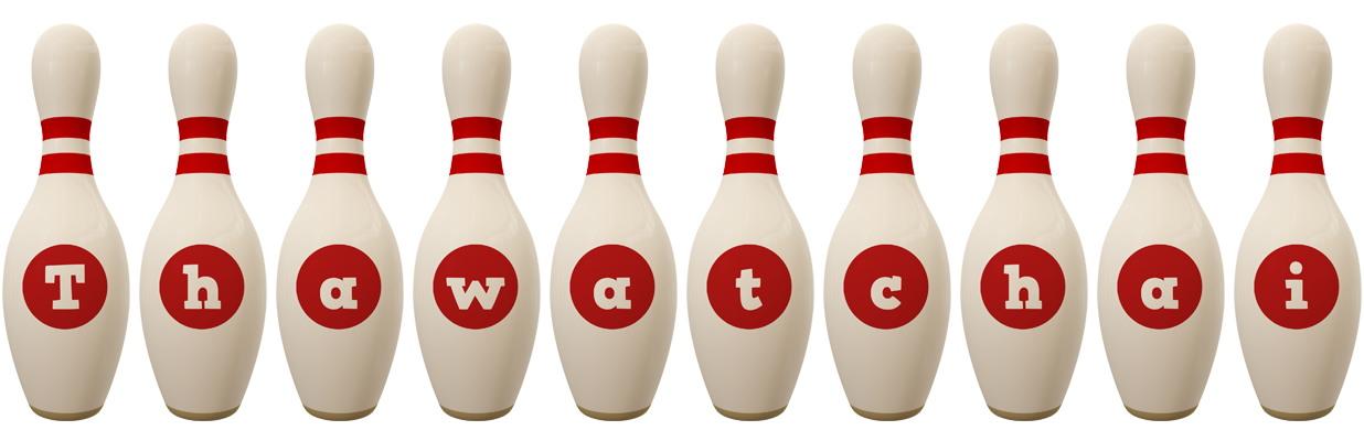 Thawatchai bowling-pin logo