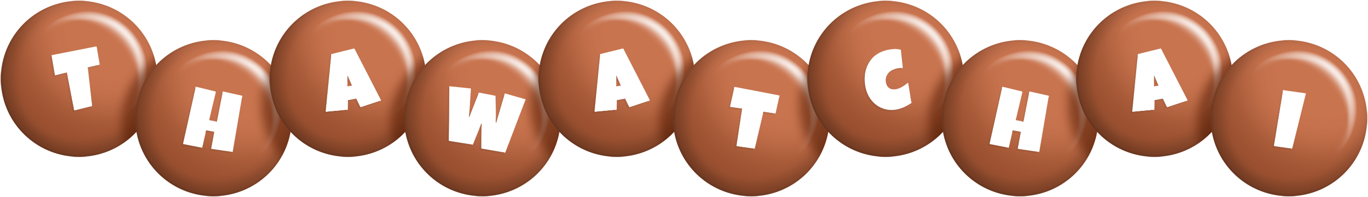 Thawatchai candy-brown logo