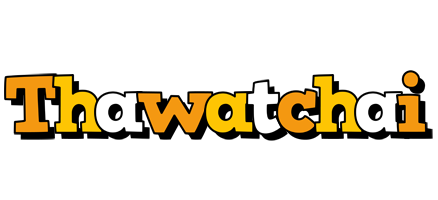 Thawatchai cartoon logo