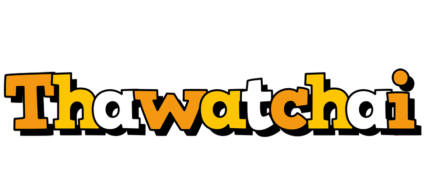 Thawatchai cartoon logo