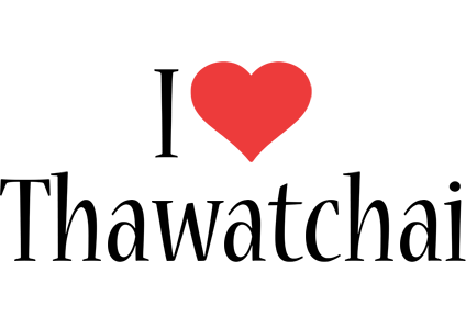 Thawatchai i-love logo
