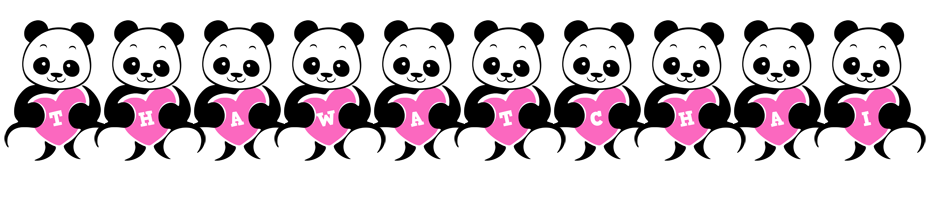 Thawatchai love-panda logo