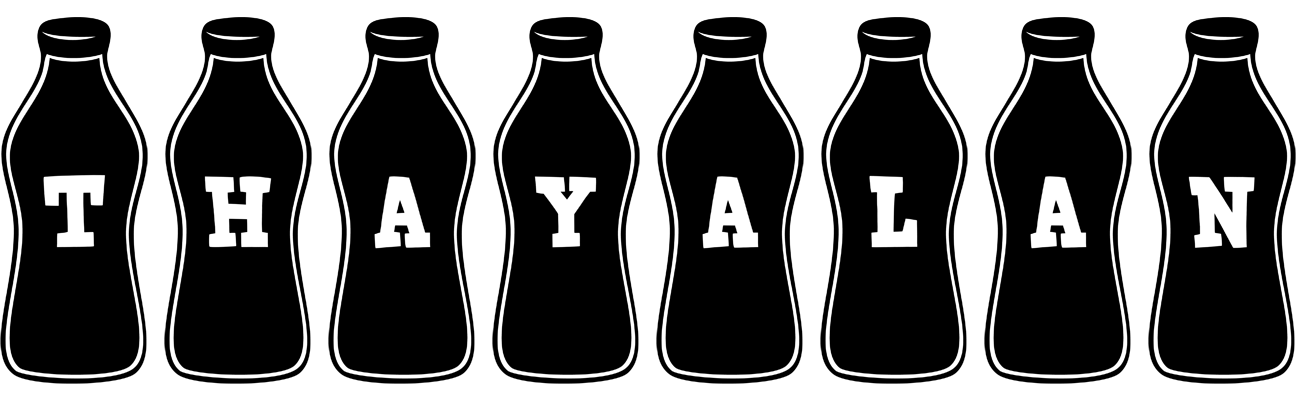 Thayalan bottle logo