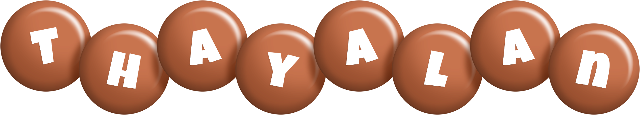Thayalan candy-brown logo