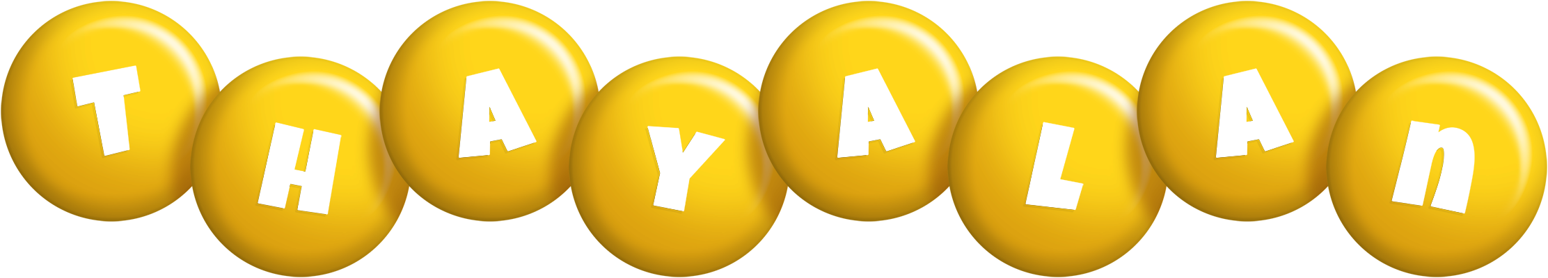 Thayalan candy-yellow logo
