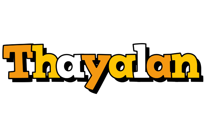 Thayalan cartoon logo