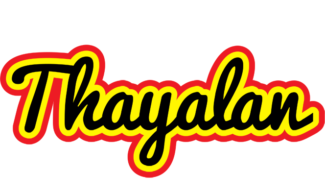Thayalan flaming logo
