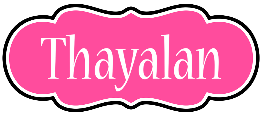 Thayalan invitation logo