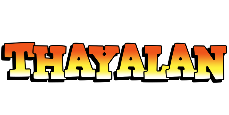 Thayalan sunset logo