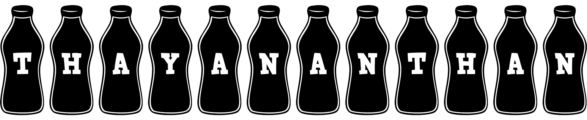 Thayananthan bottle logo
