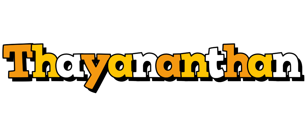 Thayananthan cartoon logo