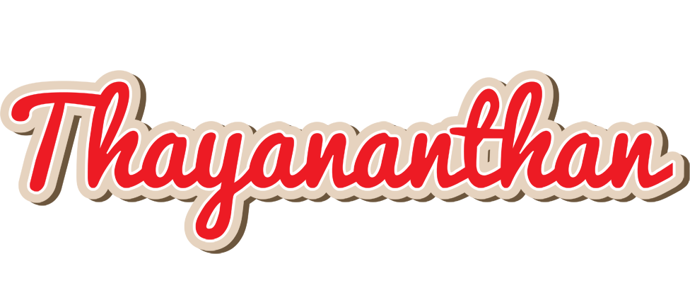 Thayananthan chocolate logo