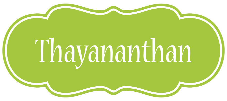 Thayananthan family logo