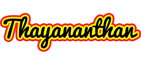 Thayananthan flaming logo