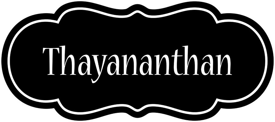 Thayananthan welcome logo