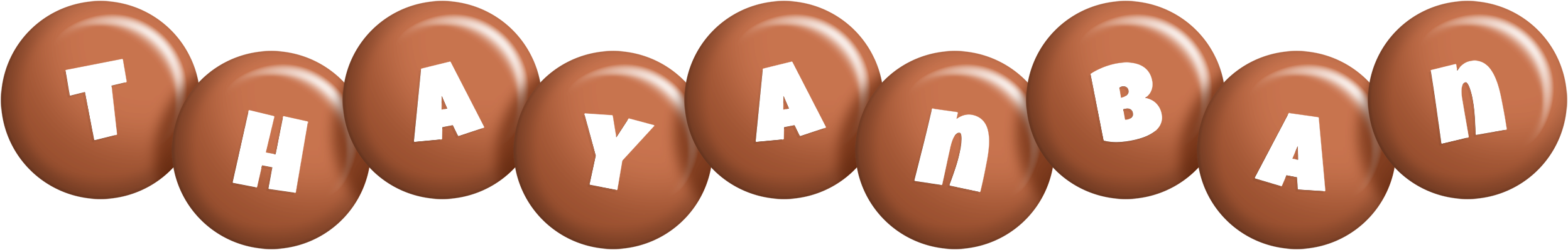 Thayanban candy-brown logo