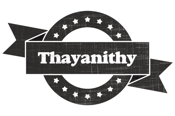 Thayanithy grunge logo