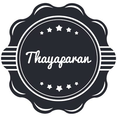 Thayaparan badge logo