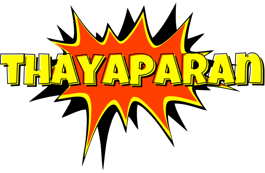 Thayaparan bazinga logo