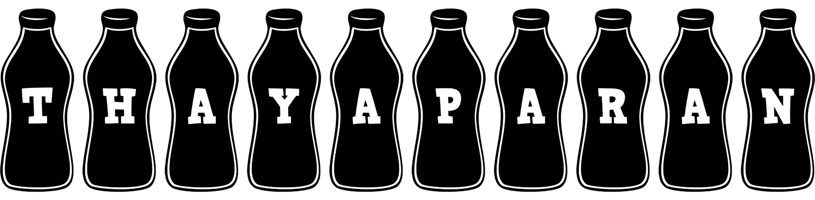 Thayaparan bottle logo