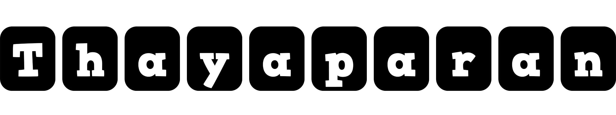 Thayaparan box logo