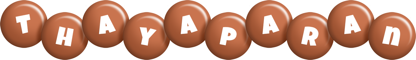 Thayaparan candy-brown logo