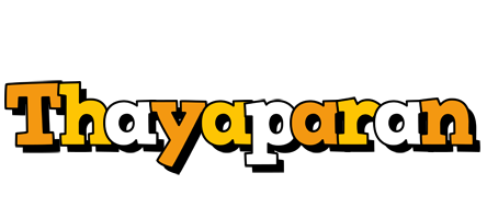 Thayaparan cartoon logo