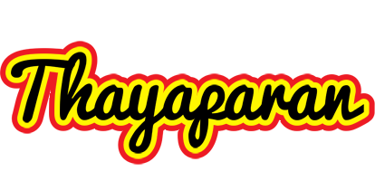 Thayaparan flaming logo