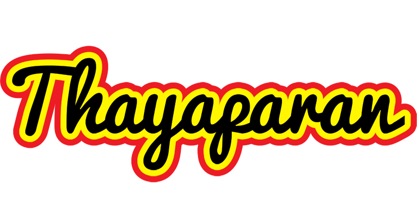 Thayaparan flaming logo