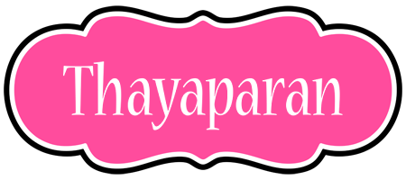 Thayaparan invitation logo