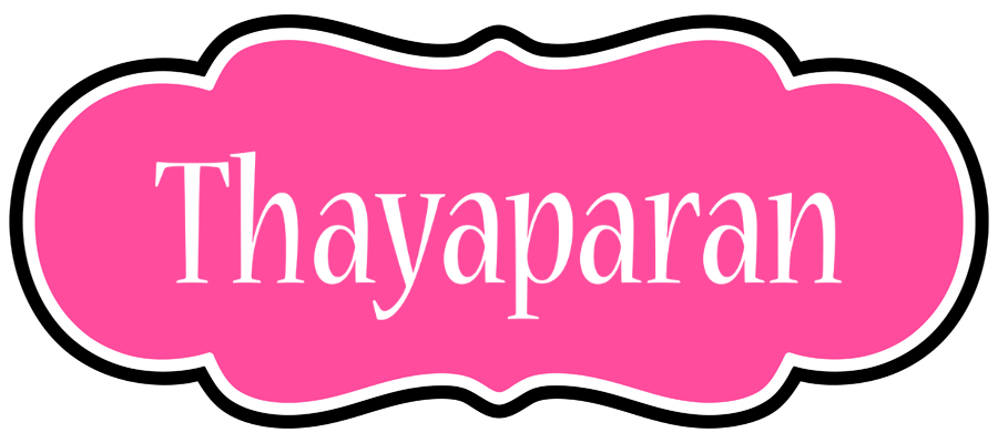Thayaparan invitation logo