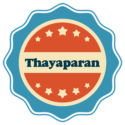 Thayaparan labels logo