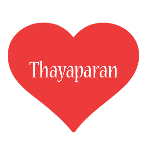 Thayaparan love logo